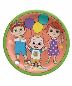 CoComelon 7" / 17cm Paper Plates - 8 Pack