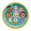 CoComelon 9" / 23cm Paper Plates - 8 Pack -wiggles Shop BA 553258