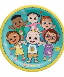 CoComelon 9" / 23cm Paper Plates - 8 Pack