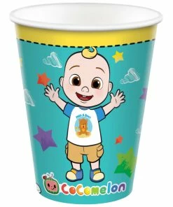 CoComelon 9oz / 266ml Paper Cups
