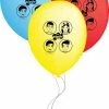 The Wiggles 30cm Latex Balloons Red Yellow Blue 6 Pack -wiggles Shop BA000004