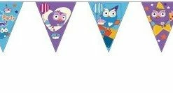 ABC Kids Giggle And Hoot Pennant Party Banner 2.4m