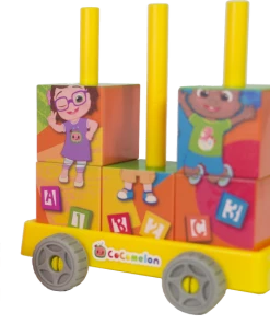 CoComelon Pull Along Stacking Wall -wiggles Shop BI CO445011 3