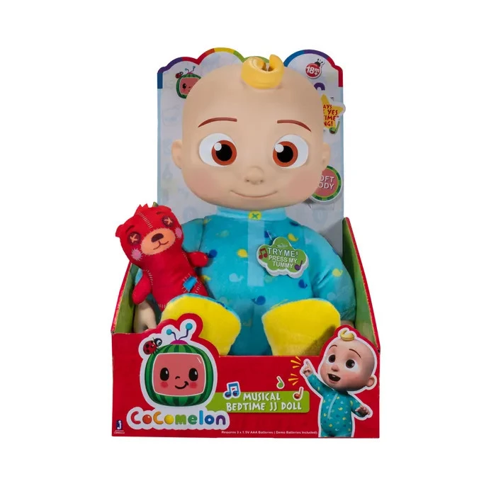 CoComelon Plush Bedtime JJ Doll 5 CoComelon Plush Bedtime JJ Doll - Image 3