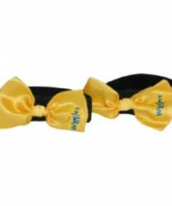 The Wiggles Dress Up Emma Shoe Bow Yellow 2 Pack