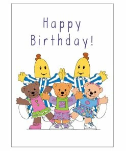 ABC Kids Bananas In Pyjamas And Friends Birthday Card 11cm X 15cm