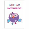 Giggle & Hoot ABC Kids Hootabelle Birthday Card 11cm X 15cm 2 Giggle & Hoot ABC Kids Hootabelle Birthday Card 11cm X 15cm -wiggles Shop CB000005