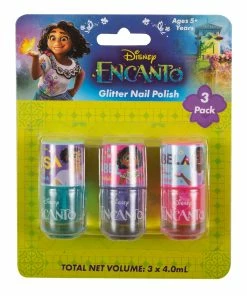 Encanto Glitter Nail Polish 3 Pack