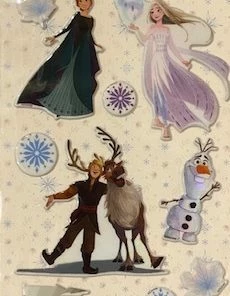 Frozen Puffy Stickers 3 Pack