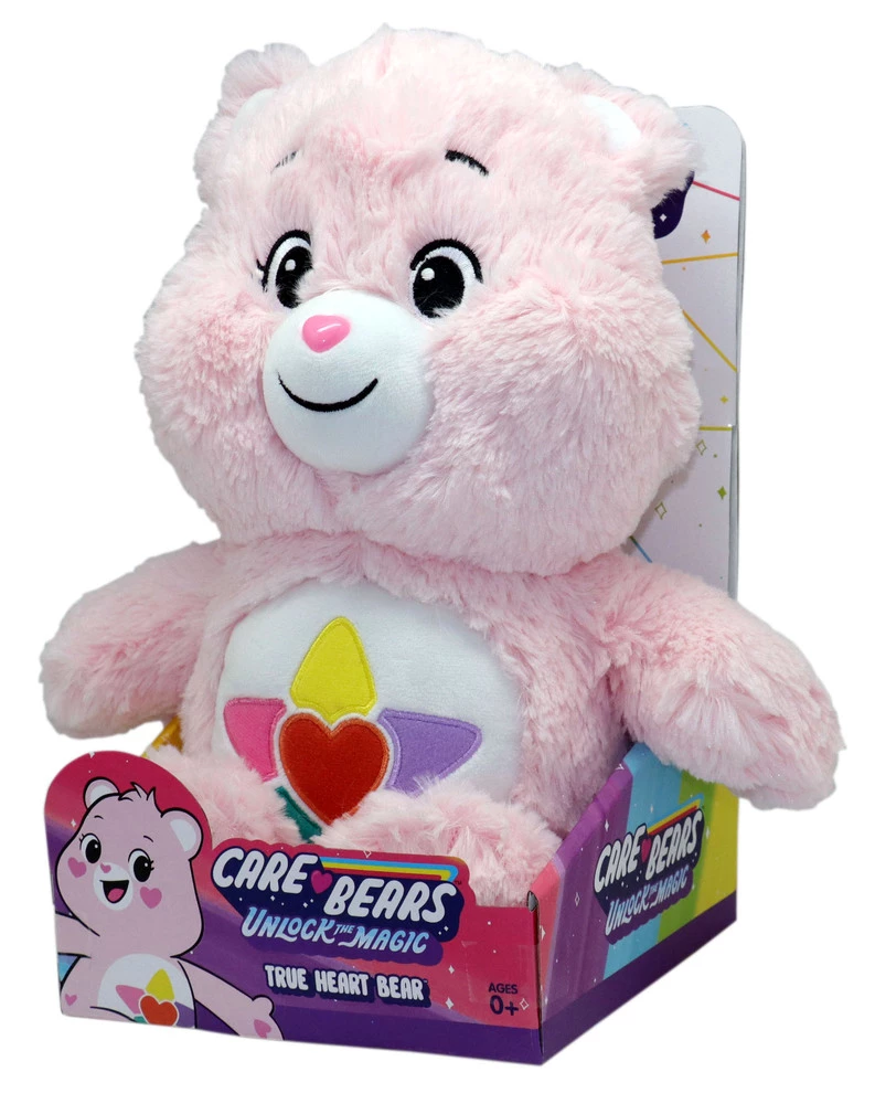 Care Bears Unlock The Magic Medium Plush - True Heart Bear 3 Care Bears Unlock The Magic Medium Plush - True Heart Bear