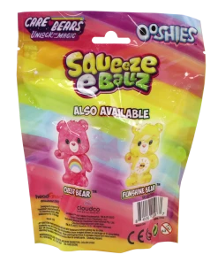 Care Bears Unlock The Magic Ooshies Squeeze-e-Ballz - Cheer Bear - 10cm -wiggles Shop HS 22300 CHEER 2