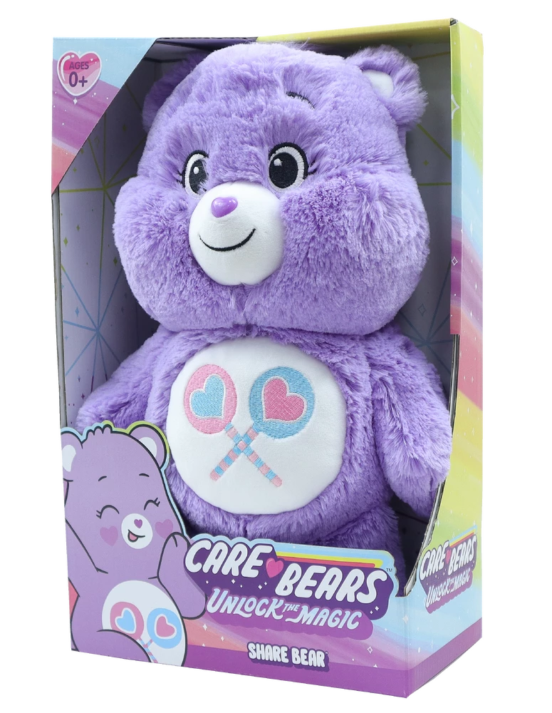 Care Bears Unlock The Magic Medium Plush - Share Bear 6 Care Bears Unlock The Magic Medium Plush - Share Bear - Image 4