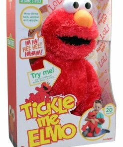 Sesame Street Tickle Me Elmo Talking Plush Toy 45cm 9 Sesame Street Tickle Me Elmo Talking Plush Toy 45cm -wiggles Shop HS000108 2