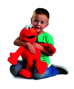 Sesame Street Tickle Me Elmo Talking Plush Toy 45cm 12 Sesame Street Tickle Me Elmo Talking Plush Toy 45cm -wiggles Shop HS000108 5