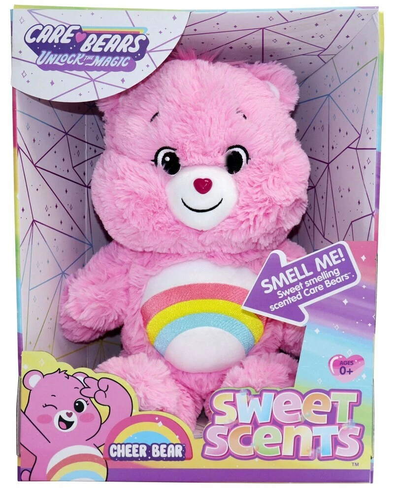 Care Bears Care Bear Unlock The Magic Sweet Scents Plush - Cheer Bear 33cm 3 Care Bears Care Bear Unlock The Magic Sweet Scents Plush - Cheer Bear 33cm
