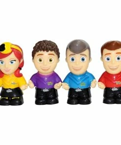 The Wiggles Wiggly Figurines 4 Pack - (Emma, Lachy, Simon & Anthony)