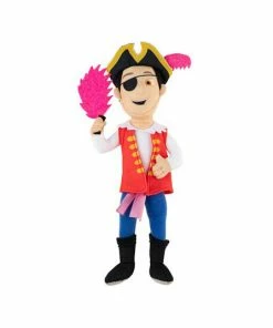wiggles Shop 12 The Wiggles Mini Soft Toy - Captain Feathersword