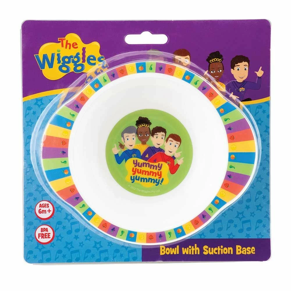 The Wiggles We're All Fruit Salad Suction Bowl 3 The Wiggles We're All Fruit Salad Suction Bowl