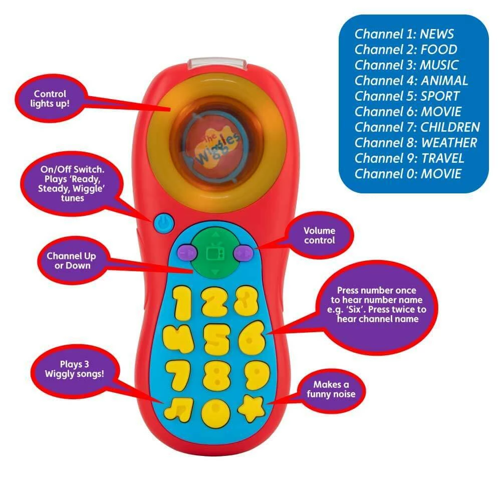 The Wiggles My First Remote Control 4 The Wiggles My First Remote Control - Image 2