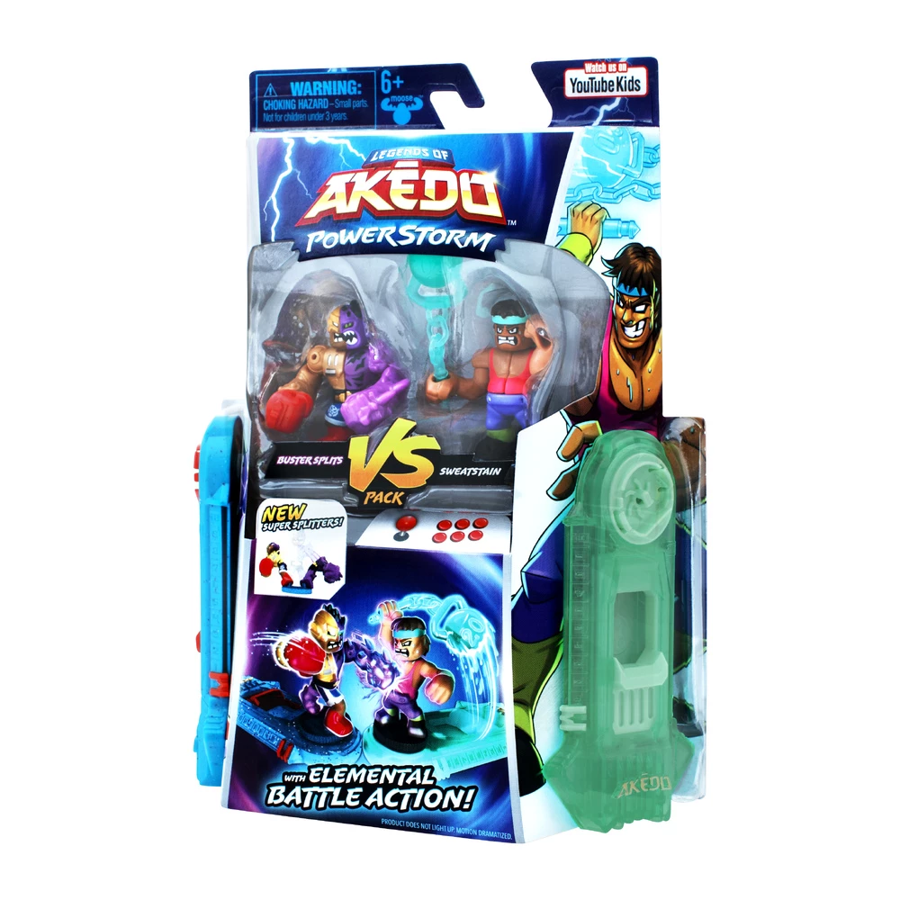Legends Of Akedo Power Storm Versus Pack - Buster Splits VS Sweatstain 11 Legends Of Akedo Power Storm Versus Pack - Buster Splits VS Sweatstain - Image 9