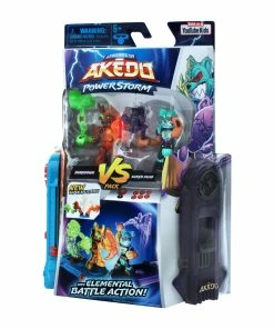 Legends Of Akedo Power Storm Versus Pack - Burndown VS Shred Head -wiggles Shop MO 15193 15196 8