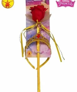 Disney Princess Belle Wand And Tiara Set