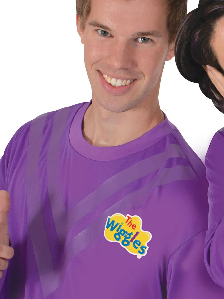 The Wiggles Purple Wiggle Adult Costume Top 4 The Wiggles Purple Wiggle Adult Costume Top - Image 2