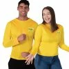 The Wiggles Yellow Wiggle Adult Costume Top -wiggles Shop RD 7330S