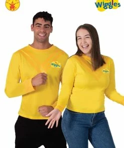 The Wiggles Yellow Wiggle Adult Costume Top