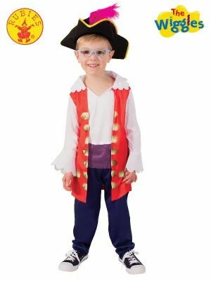 The Wiggles Captain Feathersword Deluxe Costume 3 The Wiggles Captain Feathersword Deluxe Costume