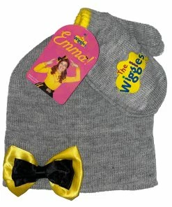 The Wiggles Emma Wiggle Beanie & Mittens 2 Piece Set
