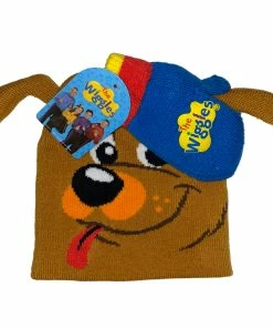 The Wiggles Wags The Dog Beanie & Mittens 2 Piece Set