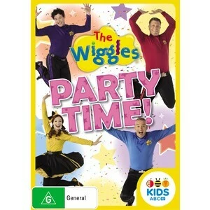 The Wiggles Wiggles Party Time DVD 3 The Wiggles Wiggles Party Time DVD