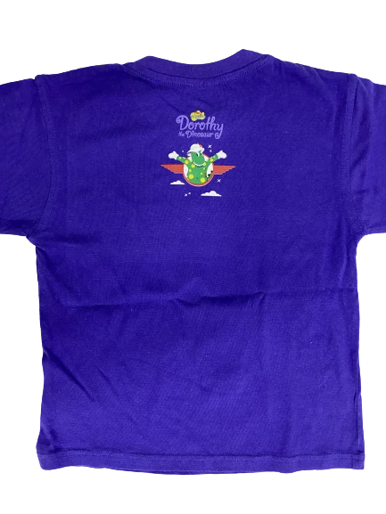 The Wiggles Dorothy The Dinosaur Plane Kids T Shirt Purple 4 The Wiggles Dorothy The Dinosaur Plane Kids T Shirt Purple - Image 2
