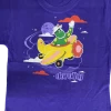The Wiggles Dorothy The Dinosaur Plane Kids T Shirt Purple -wiggles Shop WIG00038PARENT