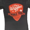 The Wiggles World Tour 2017 T Shirt Black -wiggles Shop WIG00048