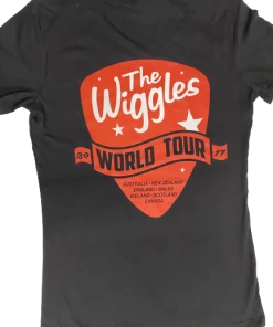The Wiggles World Tour 2017 T Shirt Black